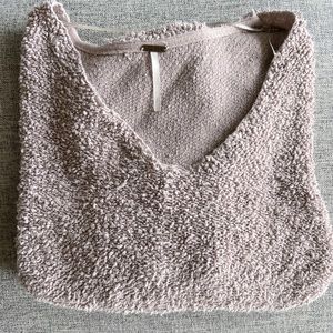 Free People Knit Cropped Sweater